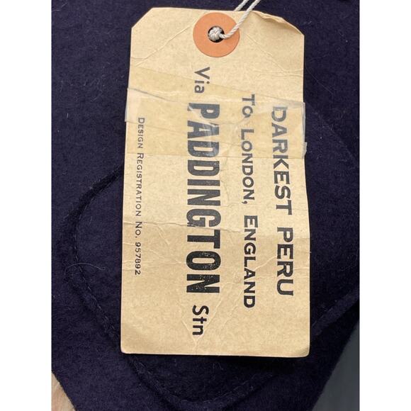 PADDINGTON BEAR GABRIELLE DESIGN 1980 20" XL BLUECOAT RED HAT MADE IN BRITAIN - Picture 5 of 9